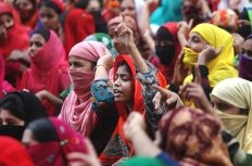 Protest, Women, Crowd, 17 February 2024, Islamabad, Pakistan