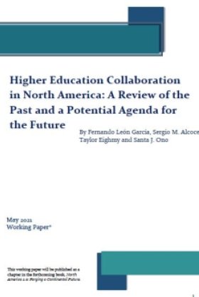 Cover - Higher Education Collaboration in North America: A Review of the Past and a Potential Agenda for the Future