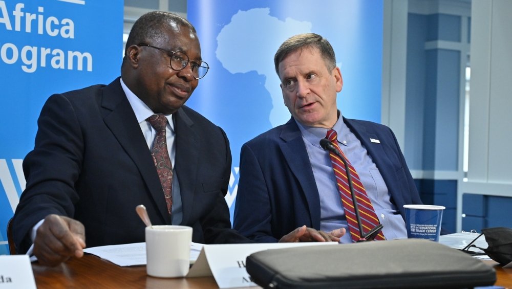 H.E. Ambassador Muchanga and Ambassador Mark Green