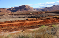 Uranium Mine Tailings Clean-Up near Moab